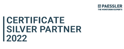 Paessler_The_Mobitoring_Experts_Certificate_Silver_Partner_2022_Logo
